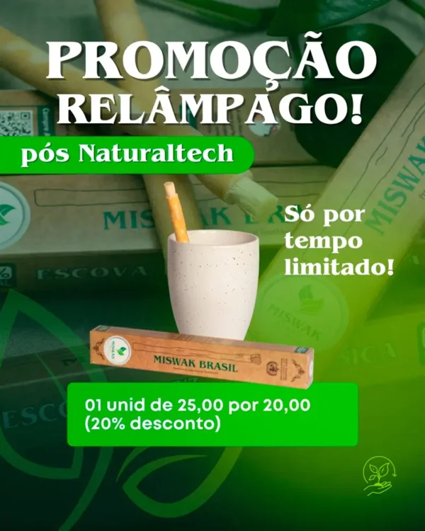 Promoção Miswak 1 unidade