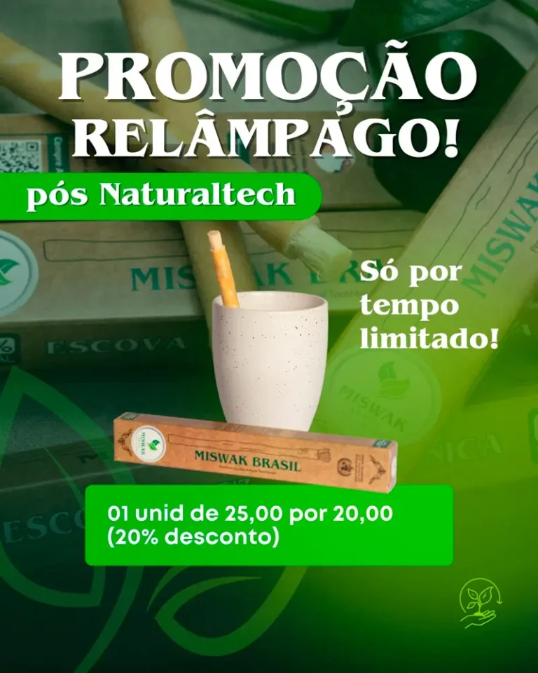 Promoção Miswak 1 unidade